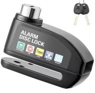 Brake disc lock with alarm