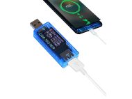 Βολτόμετρο USB - αμπερόμετρο και δοκιμαστής τάσης