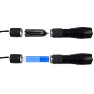 LED flashlight – versatile light for demanding users, precise lighting and UV in one device