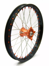 Rim KITE WHEEL ELITE SM 3.50X17 TT Black Orange