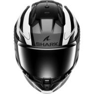 Каска SHARK D-SKWAL 3 SIZLER GLOSS BLACK/GREY/WHITE