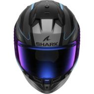 Каска SHARK D-SKWAL 3 SIZLER MATT BLACK/GREY/BLUE
