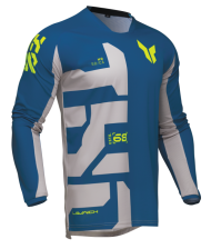 Tricou Motocross THOR LAUNCHMODE FORGE BLUE