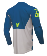 Tricou Motocross THOR LAUNCHMODE FORGE BLUE