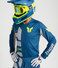 Tricou Motocross THOR LAUNCHMODE FORGE BLUE