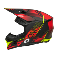 Мотокрос каска O'NEAL 3SERIES HAZE BLACK/RED/NEON YELLOW V.26