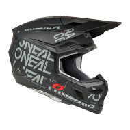 Motocross helmet O'NEAL 3SERIES STATIC BLACK/GRAY V.25