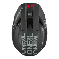 Motocross helmet O'NEAL 3SERIES STATIC BLACK/GRAY V.25