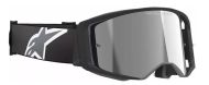 Motocross Goggles ALPINESTARS SUPERTECH CORP BLK/GRY MIRROR SILVER