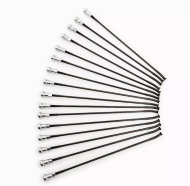 Spokes KITE SPOKES 19 FR BK/SI 16PC Silver