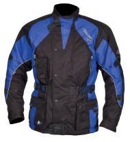 Textile jacket AKITO PYTHON BLUE