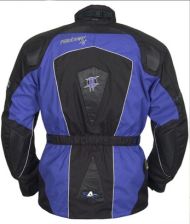 Textile jacket AKITO PYTHON BLUE