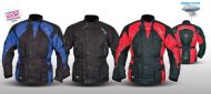 Textile jacket AKITO PYTHON BLUE