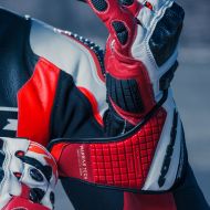 Γάντια Moto SPIDI Carbo πίστα EVO RED