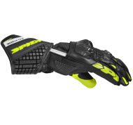 Moto gloves SPIDI CARBO 5 BLACK/FLUO