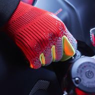 Мото ръкавици SPIDI X-KNIT BLACK/RED