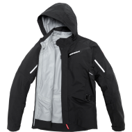 Текстилно яке за мотор  SPIDI Mission-T Shield Black 