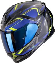Scorpions Exo 491 Zumo Helmet Black/Blue/Yellow