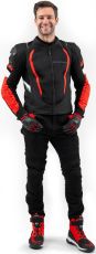 Спортно лятно мото яке SHIMA MESHPRO 2.0 MEN RED + Протектор за гръб