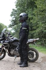 Geacă sport de vară pentru motocicletă cu membrană impermeabilă Modeka Yannik Air Negru/Galben