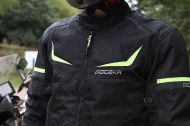 Geacă sport de vară pentru motocicletă cu membrană impermeabilă Modeka Yannik Air Negru/Galben