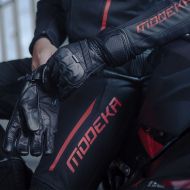 Motorcycle gloves Modeka Miako Black
