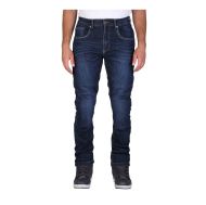 Blugi moto Modeka Glenn II Stone Wash albaștri - scurți