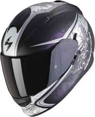 Scorpions Exo 491 Run White/Chameleon Helmet