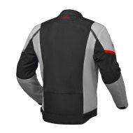 Geacă sport de vară pentru motocicletă Modeka Jano Air Negru/Gri Deschis