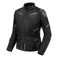 Women's 4-season touring motorcycle jacket SHIMA DUNE LADY BLACK