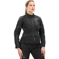 Women's 4-season touring motorcycle jacket SHIMA DUNE LADY BLACK