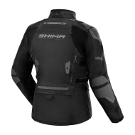 Women's 4-season touring motorcycle jacket SHIMA DUNE LADY BLACK