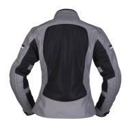 Sporty, touring women's summer motorcycle jacket Modeka Veo Air Black/Grey