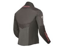Sporty touring women's summer motorcycle jacket Modeka Emma Air Dark Grey