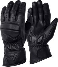 Leather perforated gloves Modeka Mivo Black
