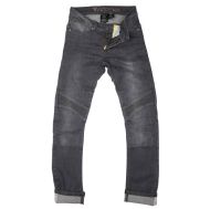 Blugi motociclisți pentru femei Sorelle Lady Stone Wash Grey