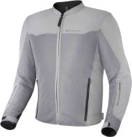 Спортно туристическо лятно мото яке SHIMA Openair Grey + Протектор за гръб