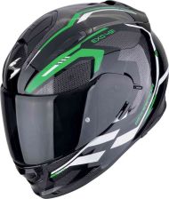 Scorpion Exo 491 Kripta Helmet Black/Green/White