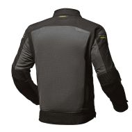 Geacă de motocicletă sport de vară Modeka Khao Air II Negru/Gri închis