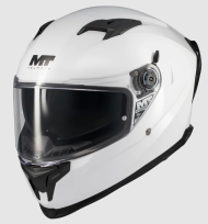 Helmet MT BRAKER SV PURE A0 WHITE GLOSS