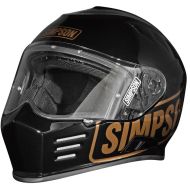 SIMPSON VENOM Logo ST BK Helmet