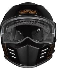 SIMPSON VENOM Logo ST BK Helmet