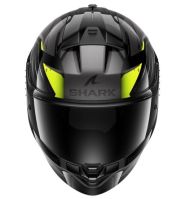 Каска SHARK RIDILL 2 BERSEK BLACK/GREY/YELLOW FLUO