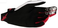 Mănuși motocross ALPINESTARS TECHSTAR NEGRU/ALB/ROȘU