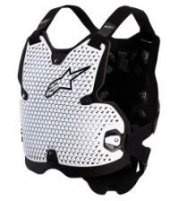 Protective armor ALPINESTARS BIO ACTION V2 CHEST PRO WT/BK