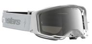 Мотокрос очила ALPINESTARS VISION 8 AMBER WHT SILVER MIRROR-SILVER