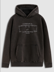 Motorcycle sweatshirt ALPINESTARS Infinite Washed Oversized Hoodie