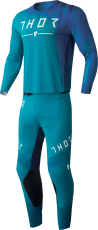 Tricou Motocross THOR PRIME FREEZE BLUE TEAL