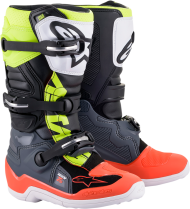 Alpinestars TECH Tech 7S Kids Motocross Boots BLACK/RED/YELLOW