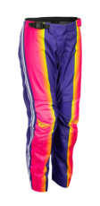 FLY RACING F-16 Raze Motocross Breeches for Kids - Purple/Red/Yellow